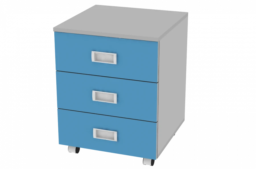 خزانة متحركة لطاولة العمل 450x450x574 مم