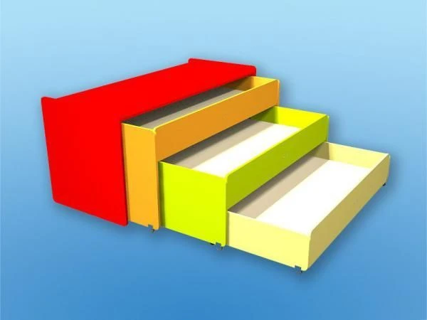 سرير أطفال ثلاثي الطوابق