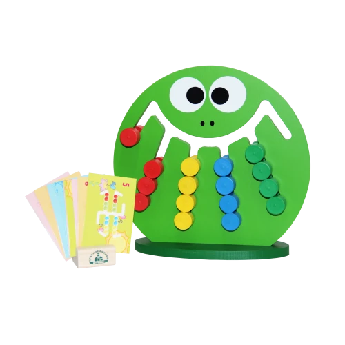 Frog Logic Game - Educational Puzzle for Kids (Art. LI-01)