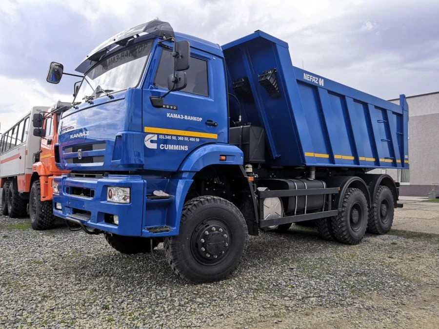KAMAZ-6522-RT Dump Truck for Inert Cargo Transport