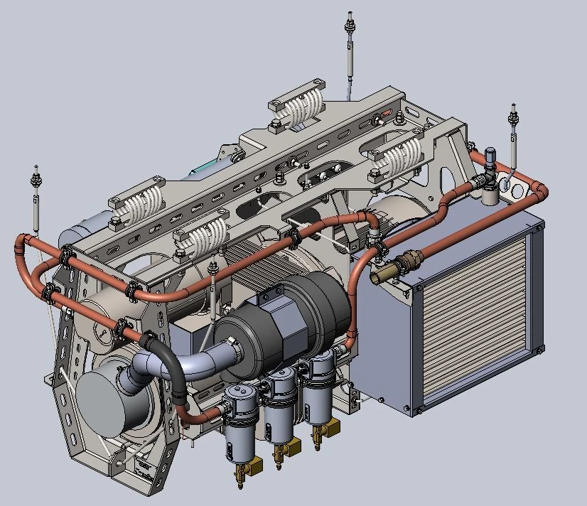 Pneumatic Compressor Unit KUPL 1.0/0.9 P U1