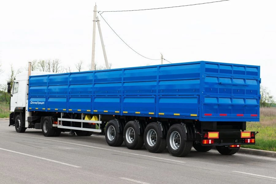 Side Dump Semi-Trailer for Bulk Cargo 853343