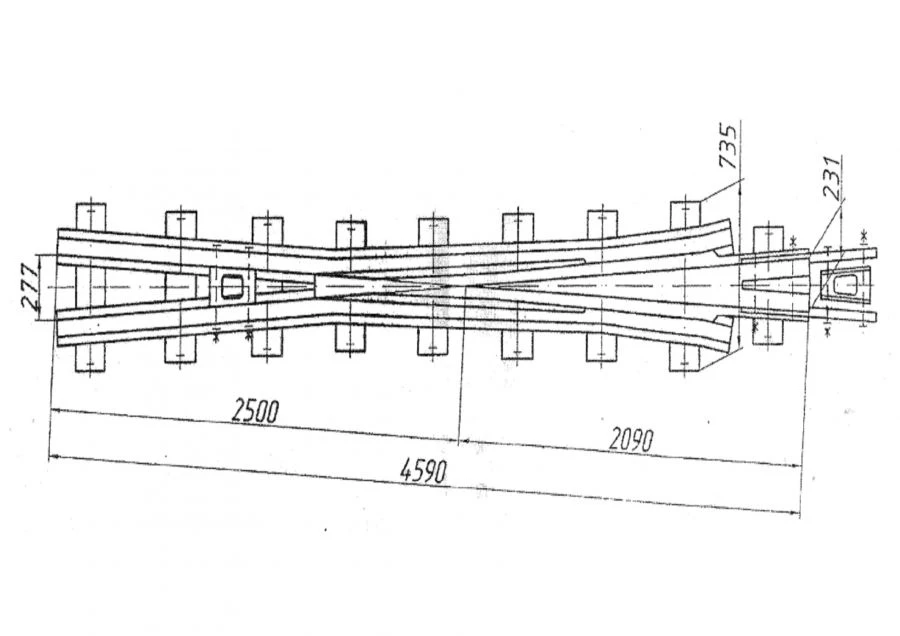 Crosspiece Type R65 Mark 1/9 (Project 2769.03.000)
