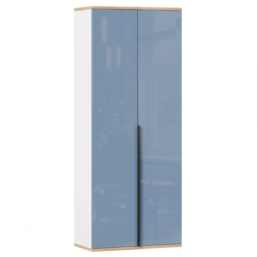 Urban LD.528050.000 Double-leaf wardrobe (White/Capri Blue )