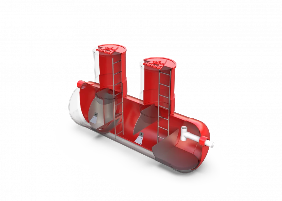 فاصل الرمل والزيت المركب ISP-KPN