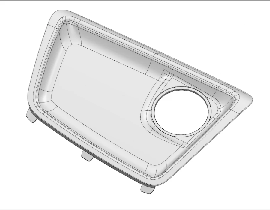 لوحة إدخال لوحة القيادة اليمنى 3221-5325446