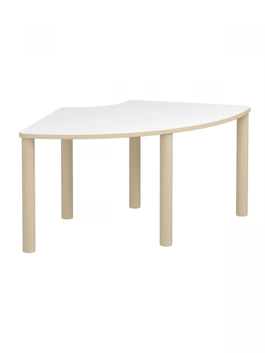 Round Children's Table with Protective Coating 520mm
