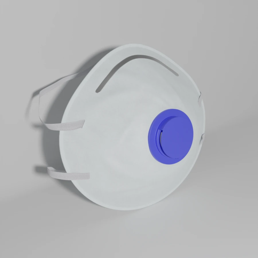 FFP2 NR D Respirator for Aerosol Protection - TUM 212 V