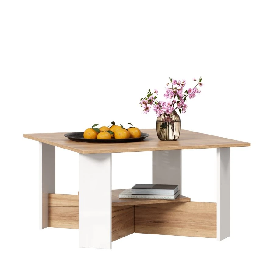 Fiji LD.659200.000 Coffee Table (Golden Oak/White)