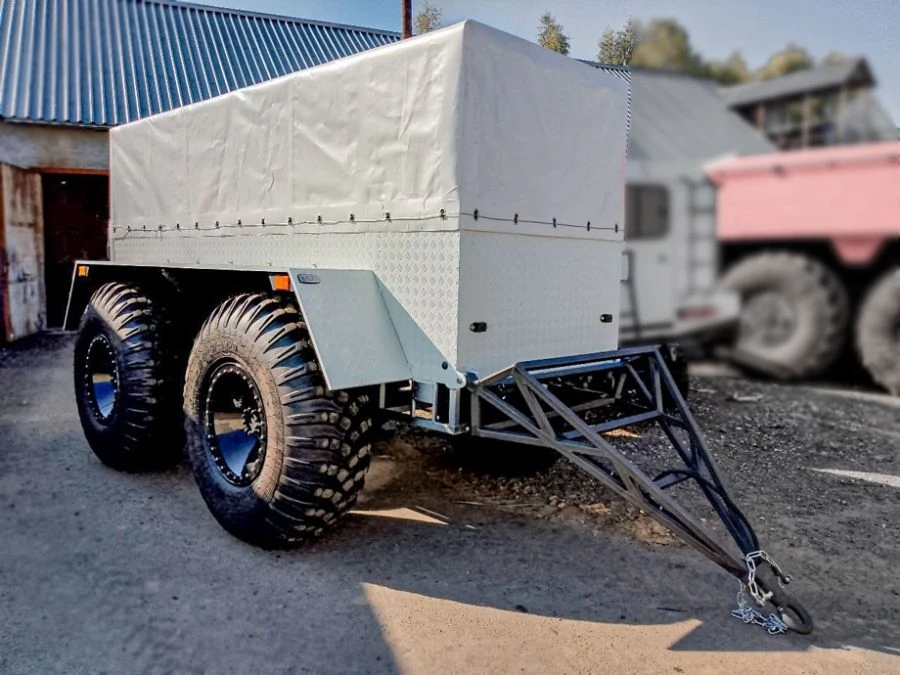 Off-Road Cargo Trailer for Snowmobiles Predator P24-240