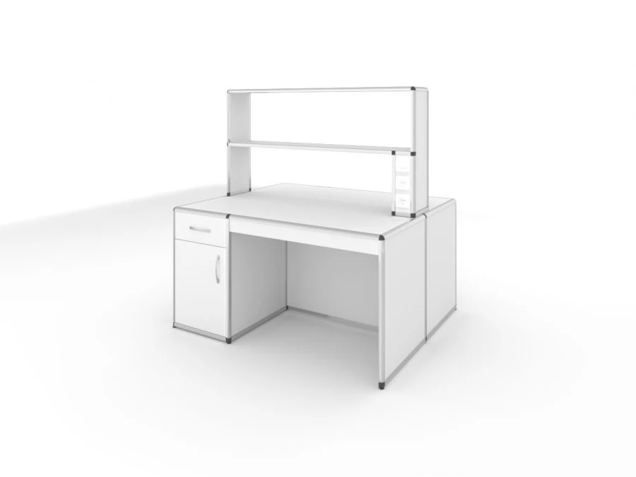 طاولة عمل جزرية OS-1 للمشغلين الوقوف والجلوس