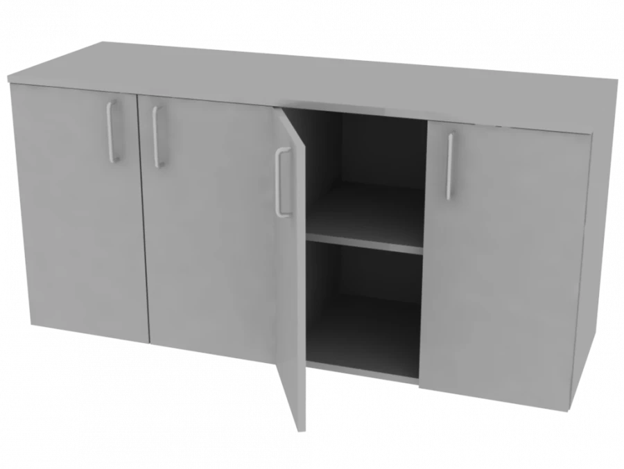 Under-counter Cabinet 1260x420x616mm with Adjustable Shelves