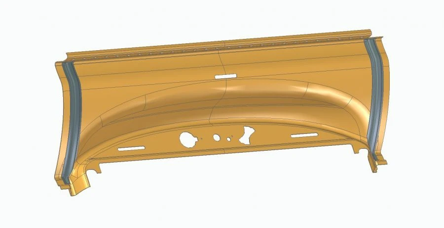 لوحة تشغيل الباب الخلفي للياز 529267 - الرقم 529267-5702421-72