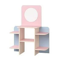 زاوية تصفيف الشعر الملونة مع مرآة