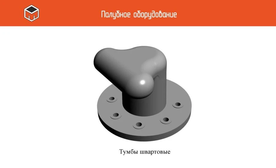 Mooring Bollards according to GOST 17424-72