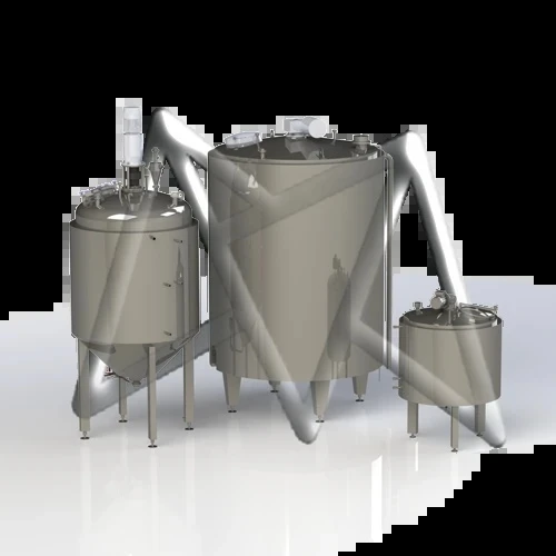 Technological Storage Tank for Mixing and Temperature Control P8-BMSh