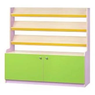 زاوية الكتب مع الأبواب - مادة LDP، حواف PVC ضد الصدمات