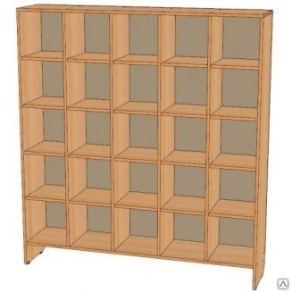 Pot Cabinet with Shelves and Stands, Model SHG-25