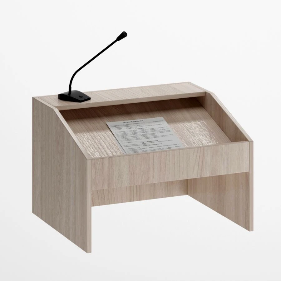 Desktop Lectern for Presentations and Reports
