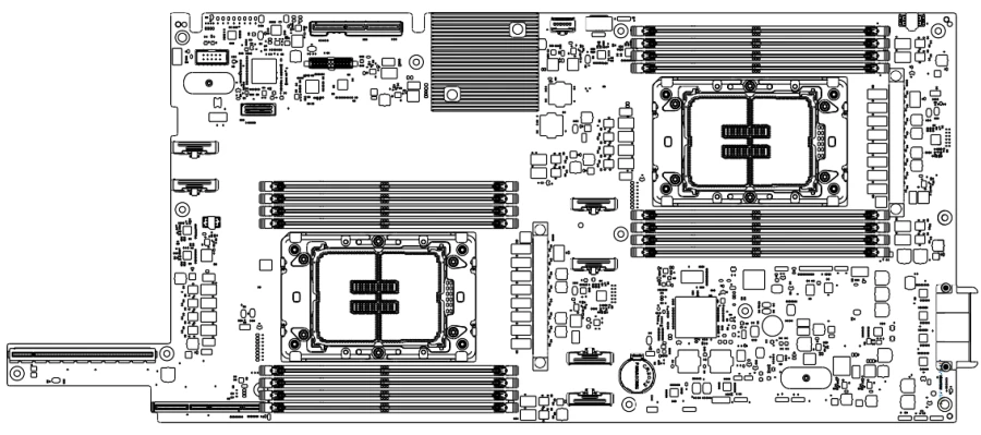 2U2N MBDX86 Motherboard for Servers - ETDR.468364.002