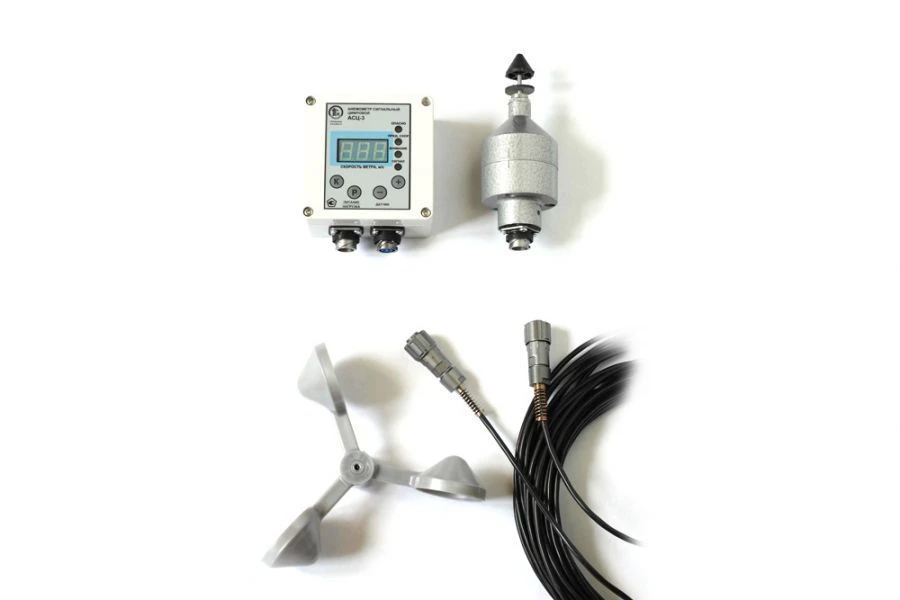 Digital Signal Anemometer ASC-3 for Airflow Measurement