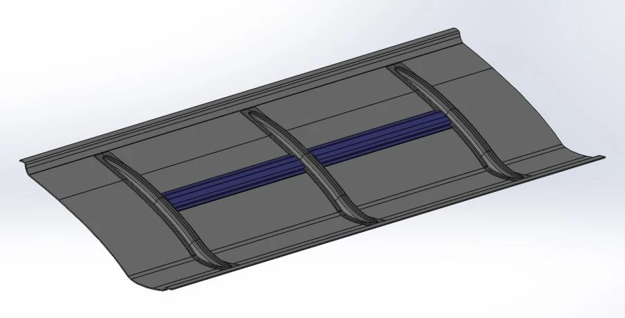 Complete Ceiling Panel 6241-03-5702012