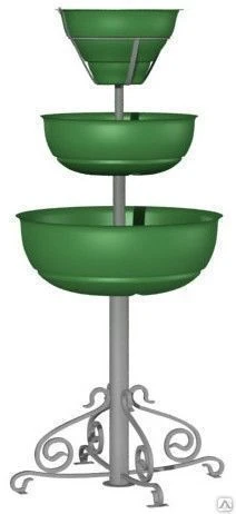 Metal Structure for Flowers "Buton-3" with Planters