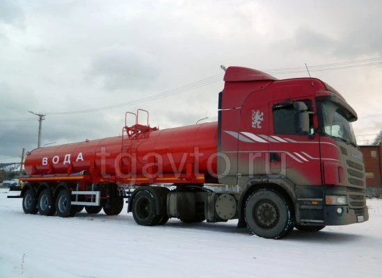 نصف مقطورة خزان لنقل المياه الفنية طراز 903614