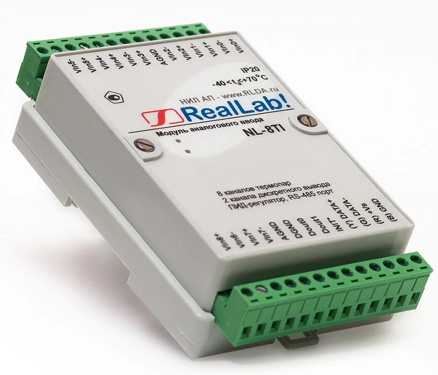 Thermocouple Signal Analog Input Module NL-8TI-2