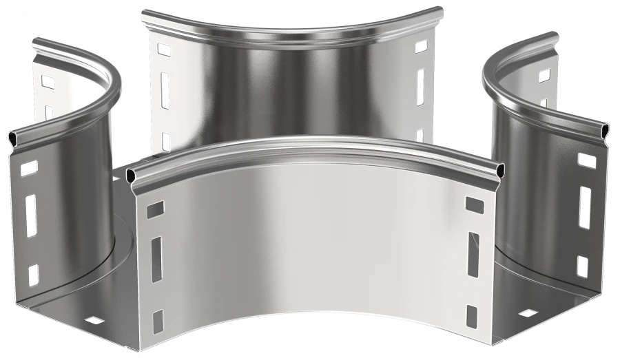 Smooth Cross Connector for Cable Tracing 80x100mm CKR01-0-080-100 ESCA
