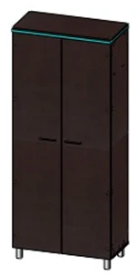 Director Wardrobe - MDF Top with PVC Edging