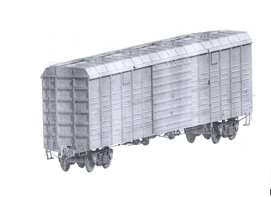 Covered Freight Car Model 11-5225-01