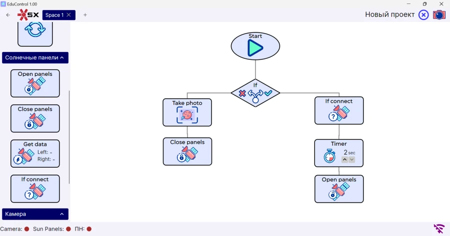 JuniX Educational Satellite Construction Kit