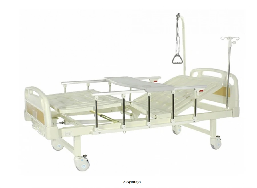 Functional Medical Bed with Adjustable Head and Foot Sections, Model ARS(1010)G