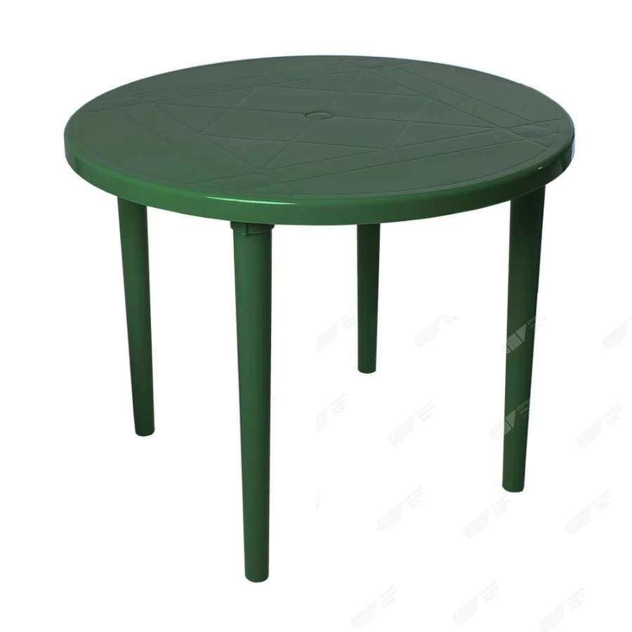 Practical Round Plastic Table, Model 130-0022