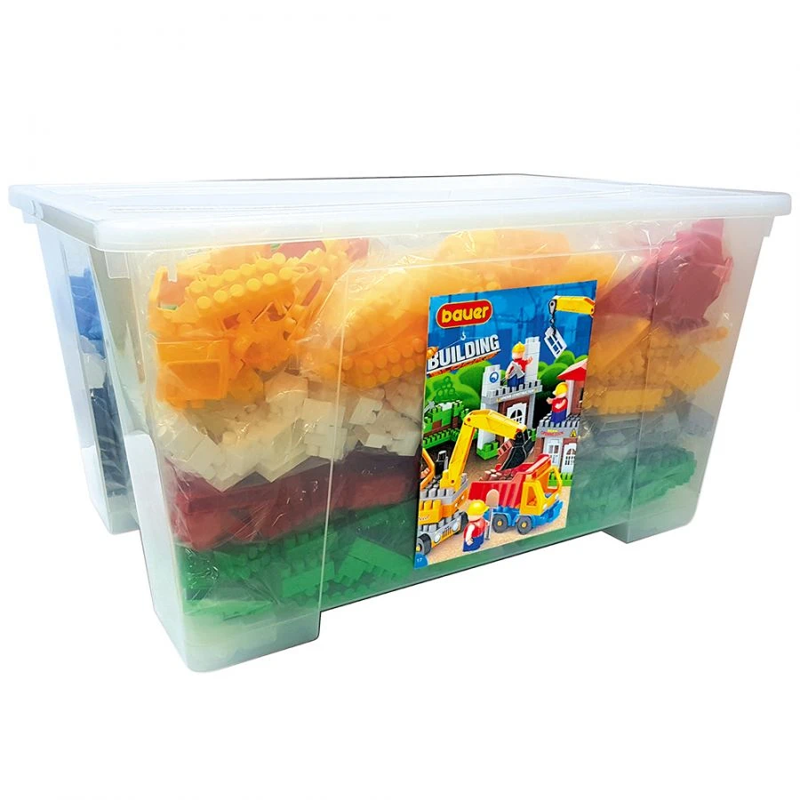 مجموعة باوير للبناء "البناء" مع حاوية بسعة 130 لتر