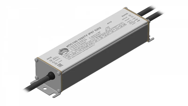 LED Power Supply Argos IPS100-1050TU IP67