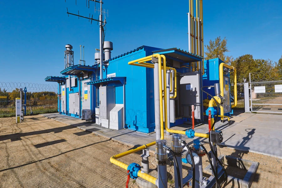 محطات توزيع الغاز الأوتوماتيكية المتقدمة AGRS-NP نوع "UG حصاد