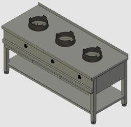 محطة ووك لطهي الأطباق المتنوعة - موديل KSW 03 رقم الفن 8787