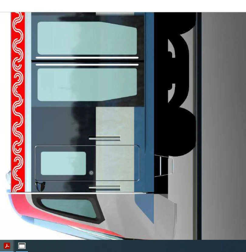 نظام أبواب قطار المترو SUA05DM2M4