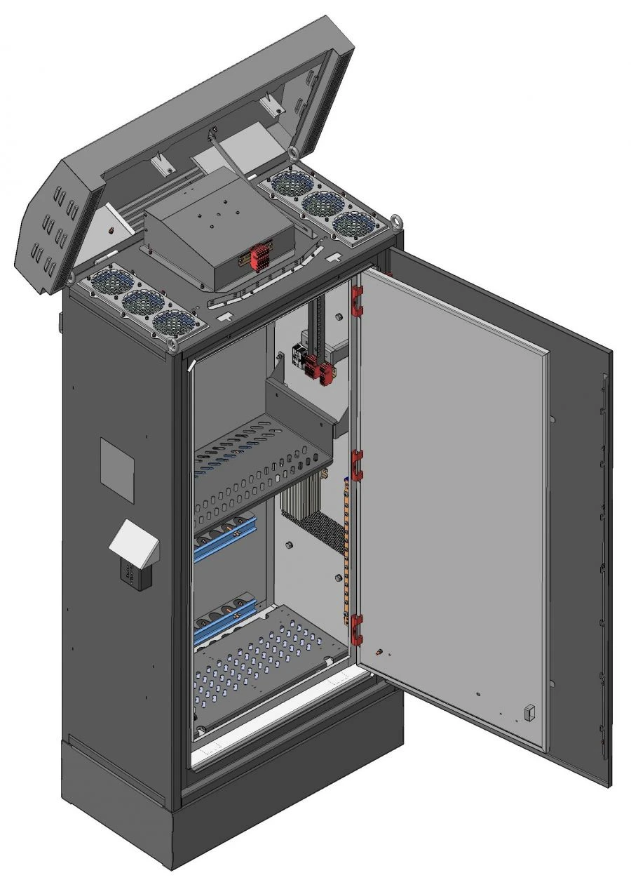 خزانة اتصالات خارجية مضادة للاعتداء طراز ШТУ-ПН-6U