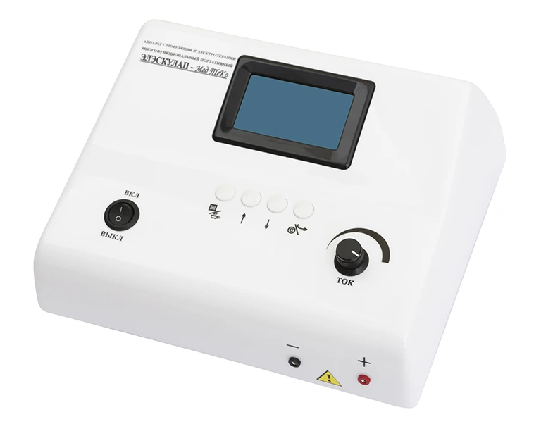 Multifunctional Portable Electrotherapy and Stimulation Device ASEtM-01/6 "Eleskulap-Med TeKo
