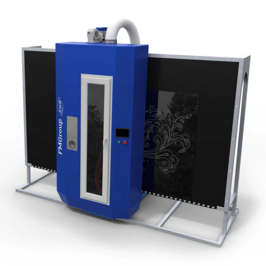 Automated Sandblasting Machine for Glass and Mirrors ARPU-3015