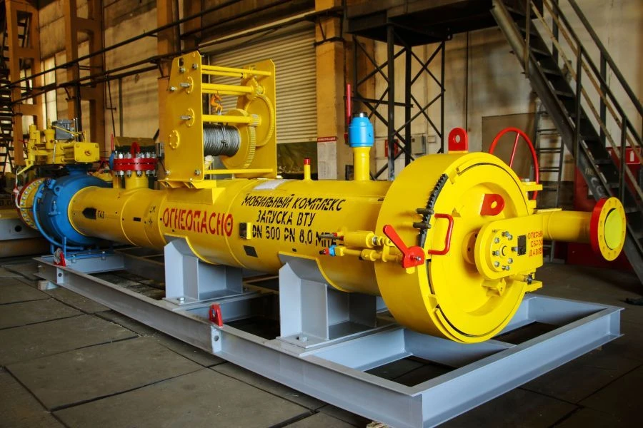 المجمع المحمول لإطلاق الأجهزة داخل الأنابيب DN 150 - 1400؛ PN 0.6-16.0 ميغا باسكال