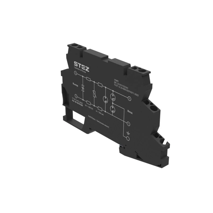 Surge Protection Device for Measuring and Regulating Equipment TT-ST-2-PE-24DC