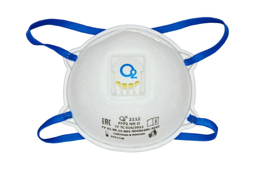 قناع نصف مرشح O2® 2112 FFP2 NR D