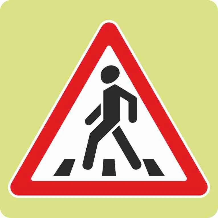 Road film sign type B/class III, GOST R 52290-2004/GOST 32945-2014