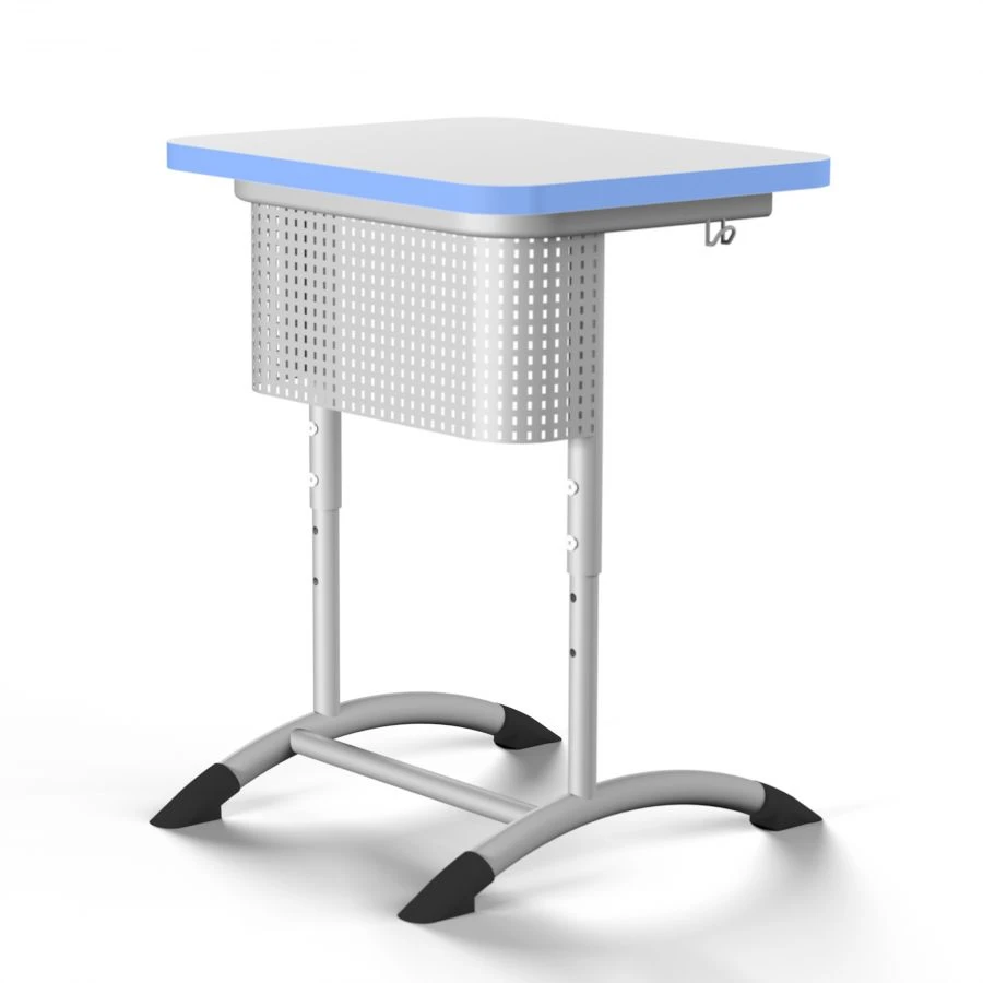Adjustable Single Student Desk with Tilted Surface, SURN-1