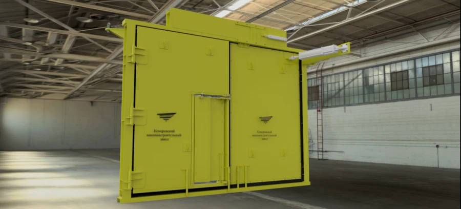 Automatic Shaft Ventilation Doors for Complete Isolation (ШАВД)