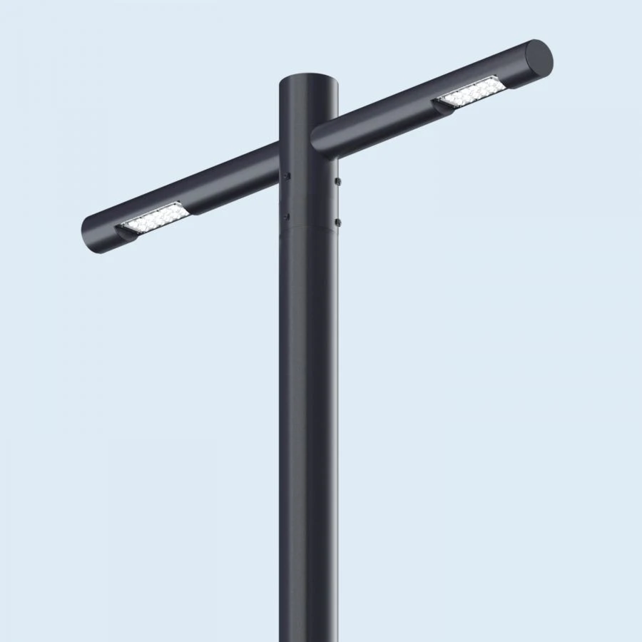 Modern LED Street Light LV-MAST 2x12